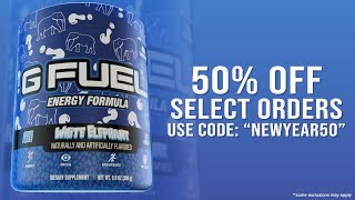 G FUEL New Year's Blow Out Sale!!!