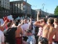 EURO-2012. English fans are singing "Ten German ...