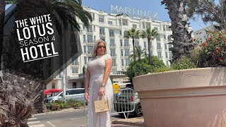 Cannes France Vlog 🇫🇷 | Hôtel Martinez + The White Lotus Season 4 Filming Locati