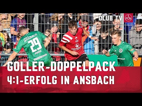 Goller trifft doppelt 🔥👀  | Highlights Testspiel | SpVgg Ansbach - 1. FC Nürnberg