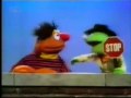 Sesame Street Ernie And The Salesman STOP In Color