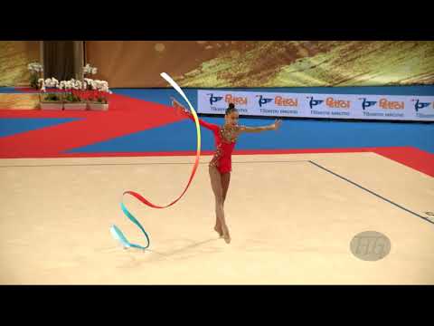 MELESHCHUK Yeva (UKR) - 2018 Rhythmic Worlds, Sofia (BUL) - Qualifications Ribbon