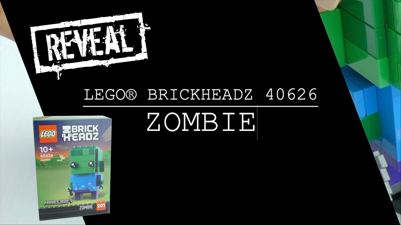 LEGO® BRICKHEADZ Zombie 40626 REVEAL