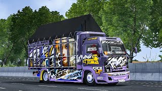 Download lagu SHARE!! LIVERY MOD TRUK GIGA PEO $3 VAR MINIONS TERBARU 2025!! mp3