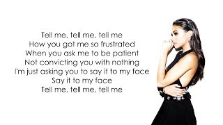 Madison Beer - Say It To My Face (Official Lyrics)