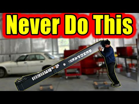 Watch Before Buying and Installing a Car Lift