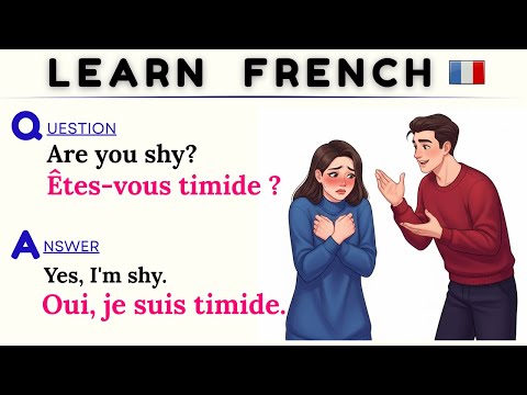 Everyday French Dialogues for beginners & intermediates | Learn French | Apprendre le français