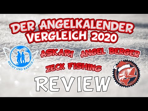 MrTurkelton - Gesamtreview Adventskalender 2020 Review #Fishing
