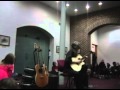 Matthew Mills Performs Solo Guitar at First Night Alexandria dec 31 2011