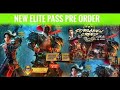 preorder elite pass season 24 reward || omg new global skin