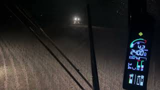 Colheita NOTURNA com a JHON DEERE