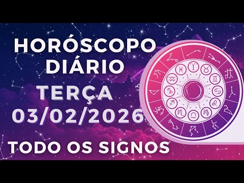 Today's Horoscope, Tuesday, February 3, 2026. Forecast for all signs. Date: 03/02/26