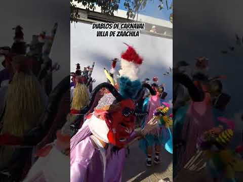 diablos Villa de Zaachila #carnaval #zaachila #oaxaca #diablo #México #danza #guelaguetza