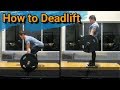 How to deadlift properly with weight