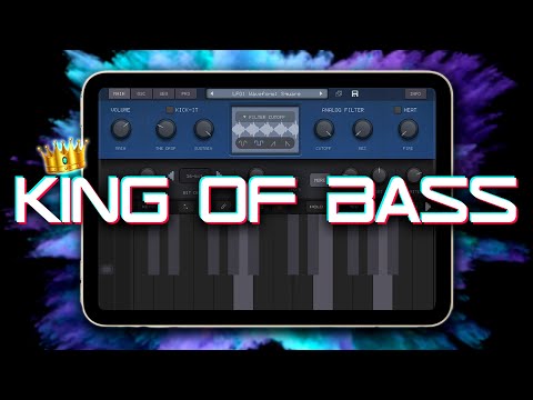 Audiokit King of Bass; The Best AUv3 Bass Synth Ever?