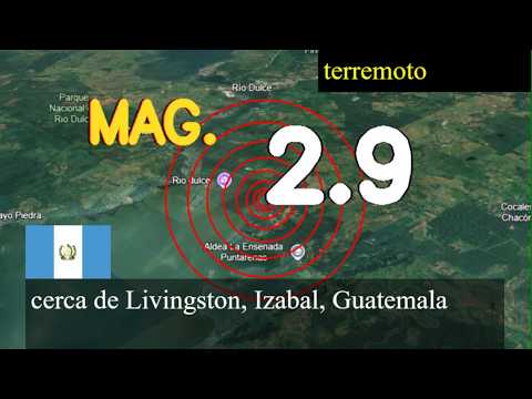 😱🚨  Terremoto cerca de Livingston, Izabal, Guatemala actualizaciones en vivo hoy: Terremoto de magni