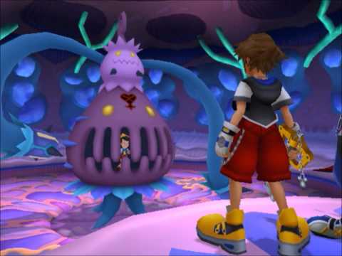 KH1 Cutscenes Part 116 - Parasite Cage Appears (English)