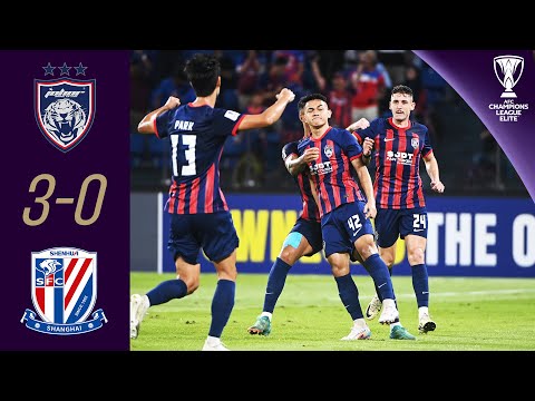 Johor remains unbeaten | Johor (MAS) - SH Shenhua (CHN) | Highlights | AFC Champions Leagu...