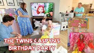 THE TWINS & ASPYN'S BIRTHDAY PARTY | CONCERT NIGHT | Family 5 Vlogs