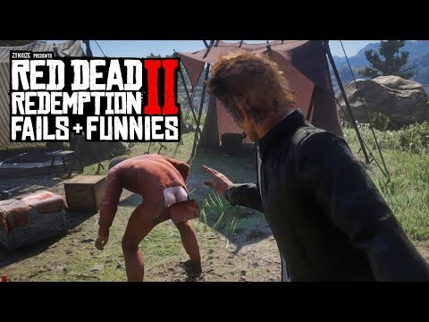Red Dead Redemption 2 - Fails & Funnies #39