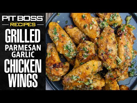 Grilled Parmesan Garlic Chicken Wings | Pit Boss Grills Recipes