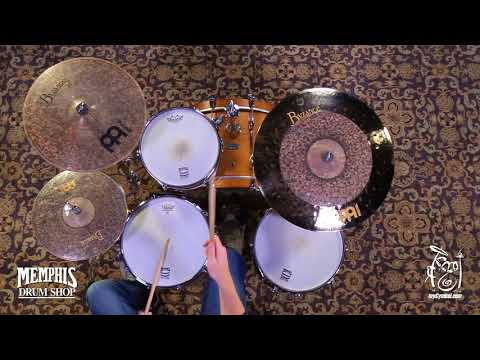 Meinl 22" Byzance Extra Dry Dual Crash Ride Cymbal - 2254g (B22DUCR-1111417RR)