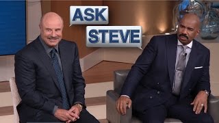 Ask Steve & Dr. Phil: Use some duct tape! || STEVE HARVEY