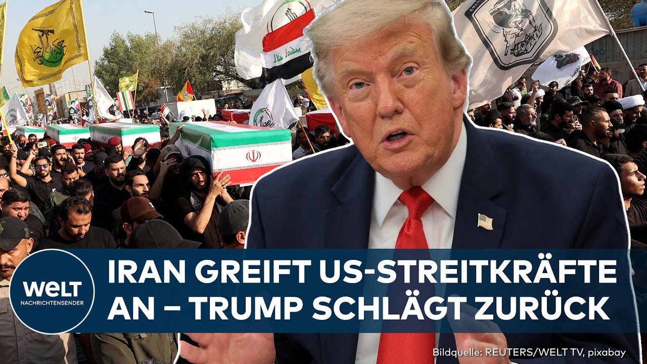 TRUMP SCHLÄGT ZURÜCK: USA bombardieren Iran! Nahost-Konflikt spitzt sich dramatisch zu