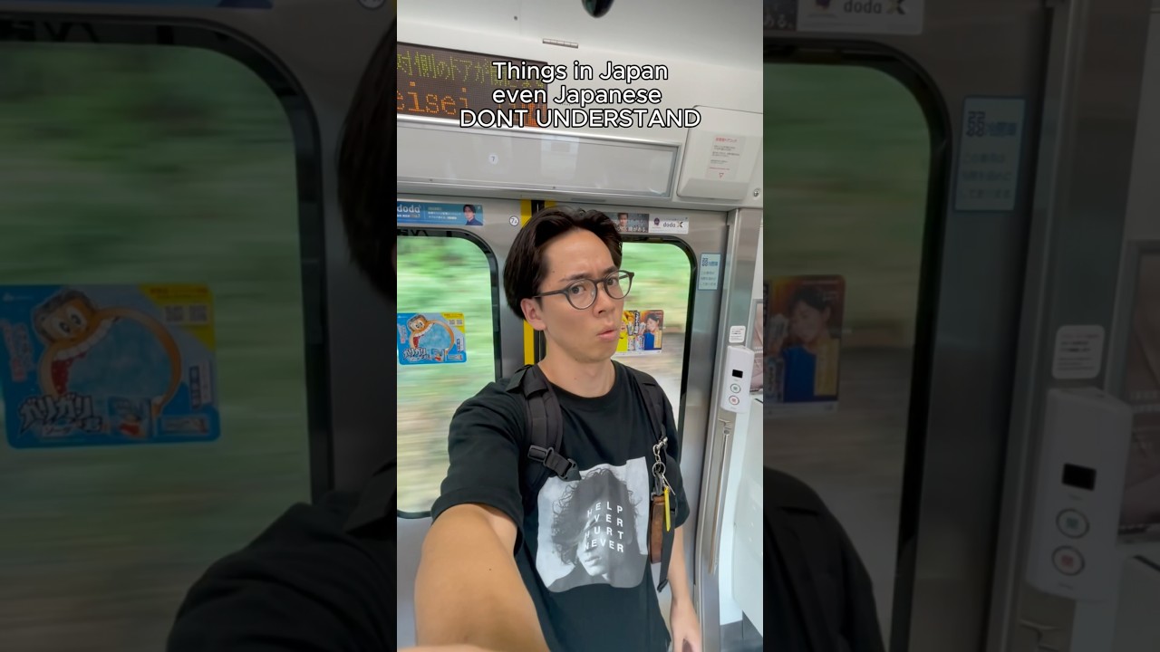 Things in Japan even Japanese DONT UNDERSTAND #shorts