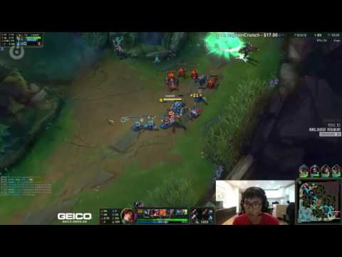 Doublelift MF laning phase