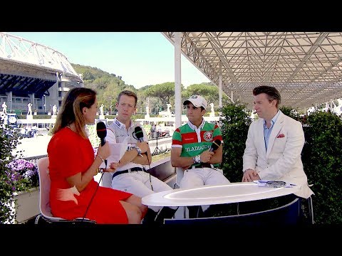 In the Studio GCL Rome: Marlon Zanotelli and Maikel van der Vleuten