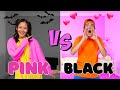 Ellie S Pink Vs Black Bedroom DIY Challenge Ellie Sparkles Show