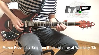 Brian May - Brighton Rock live solo at Wembley 86 - played by Marco Pezzi