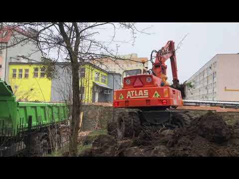 Roboty ziemne prace ziemne Olsztyn koparka wyburzenia rozbiórki wywrotki sentex