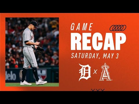 Tigers vs Angels Highlights | 5/3/25
