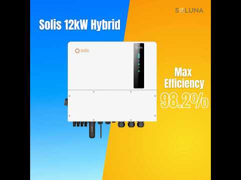 Power your life with Solis 12kW Hybrid Inverter! #soluna #solis #hybridinverter