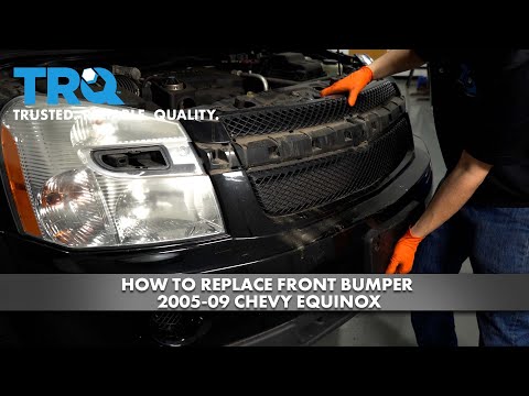 How to Replace Front Bumper 2005-2009 Chevy Equinox