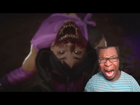 The Queen Is Here!! Tears!! MK 11 - Mileena Gameplay Trailer REACTION!