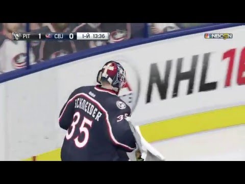 NHL 16 PS4. Regular Season 2015-2016. Pittsburgh PENGUINS VS Columbus BLUE JACKETS.3.11.2016.(NBCSN)