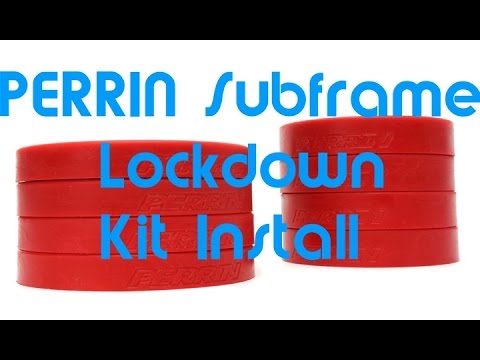 Perrin Performance Subframe Lockdown Kit Install