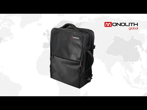 Σακίδιο Monolith Backpack Overnight Μαύρο 15.6