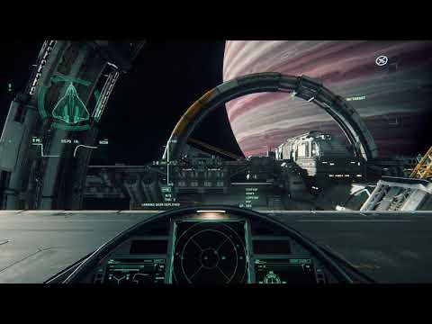 Star Citizen 3.1 - Takeoff from Port Olisar in Avenger Titan