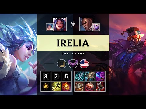 Irelia ADC vs Lucian - NA Master Patch 25.18