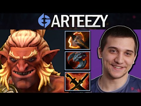 Troll Warlord Dota 2 Gameplay EG.Arteezy with 20 Kills and SNY - TI11