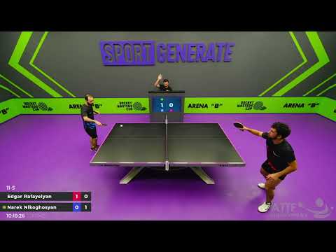 Table Tennis | E.Rafayelyan - N.Nikoghosyan | 14.10.2025 10:15 (CET) | RMC 31532057