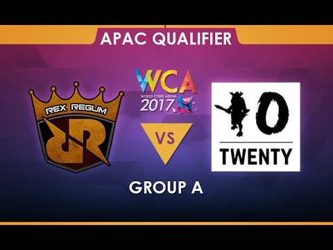 RRQ vs 1020 Game 3 - WCA 2017 APAC Qualifier Group A - @Xyclopzz