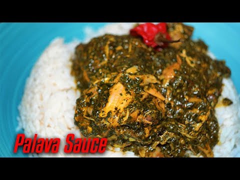 How to cook - Liberian Palava Sauce