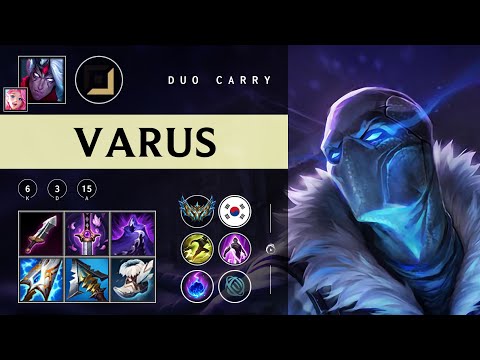 Varus ADC vs Aphelios - KR Challenger Patch 25.24