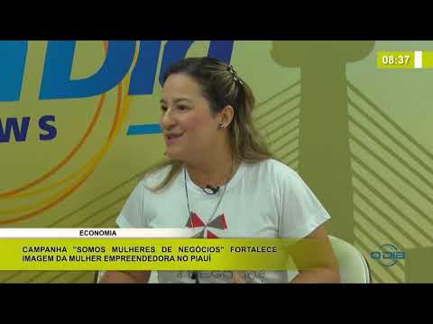 BOM DIA NEWS 12 03 2020 Entrevista Karla Nery Reis. "œSomos Mulheres de Negócios"
