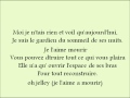 Jackito - Je L'aime a Mourir (Lyrics)